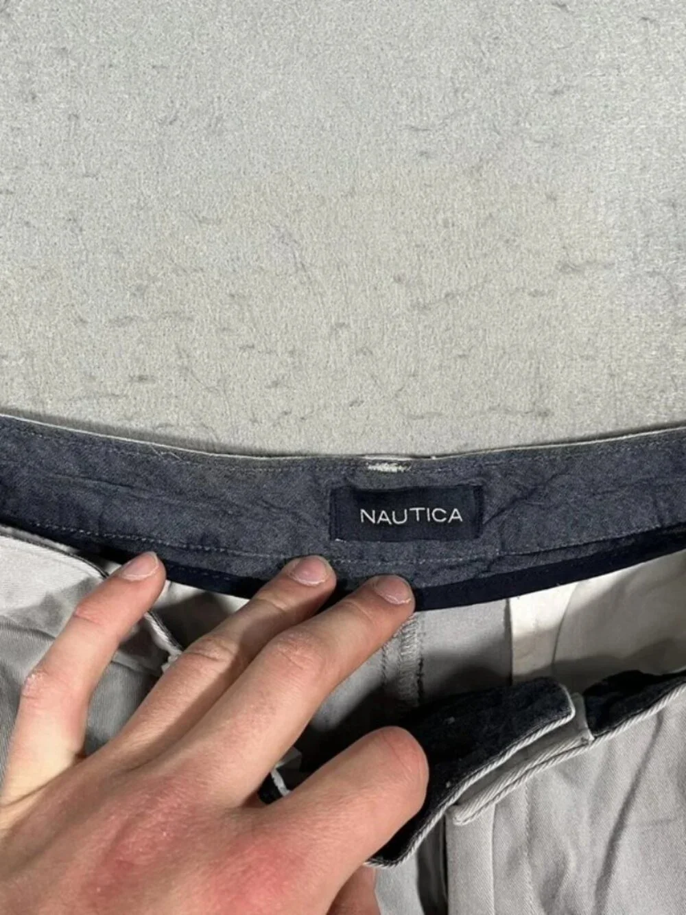 Nautica Light Blue Chino Shorts Vintage Preppy W35 I8